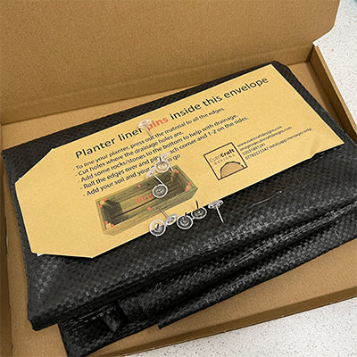 Large Square Tall Wooden Decking Planter  50 × 50 × 63 cm