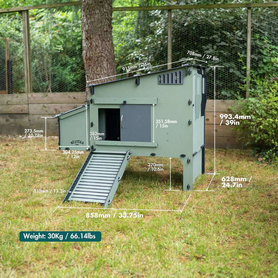 Nestera Aspen 6 Chicken coop for up to 6 Large Birds