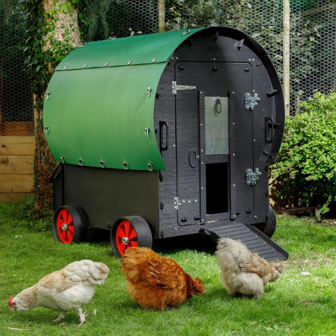 Nestera Wagon plastic chicken coop up to 10 birds