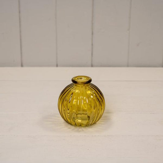 Yellow Round Bottle H8.4cm D8.3cm  Weight-197g