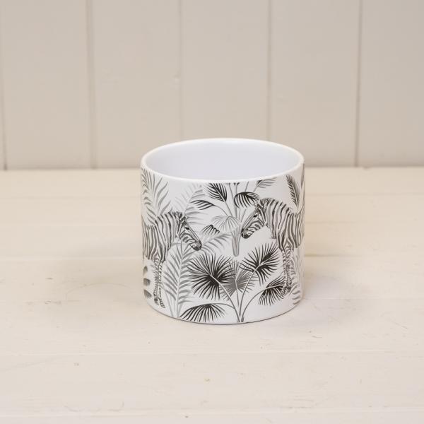 Zebra Pot