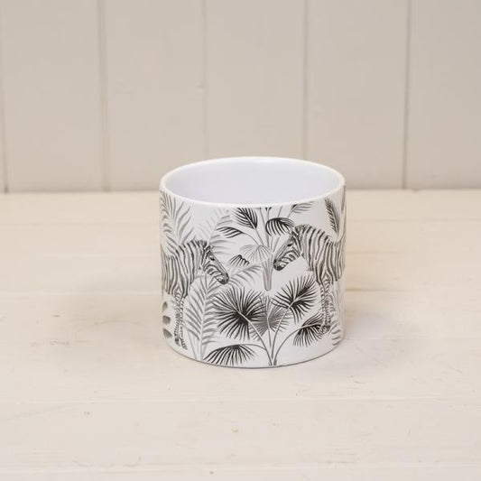 Zebra Pot