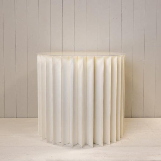 White Paper Plinth H50cm