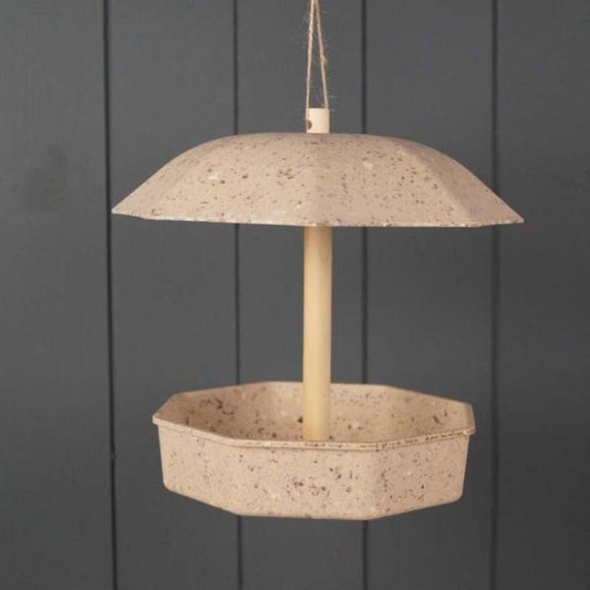 Set Of Two Earthy Oatmeal Chaff Side Tables