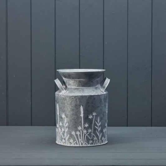 Zinc Meadow Milk Churn (22.5cm)