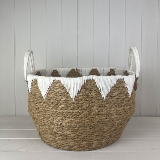 Round Storage Basket D42cm H27cm Weight-980g