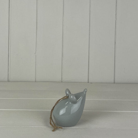 ceramic mouse Hanger  size 6.9x5.4x6.9cm