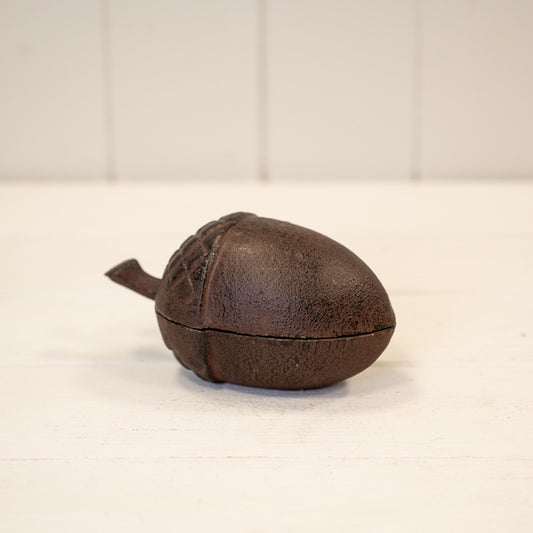 Cast Iron Acorn Key Holder 13x7.5x6.5cm