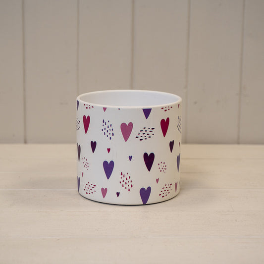 Love Heart Pot TD13.8cm H12.5cm L13.8cm W13.8cm Weight-138g