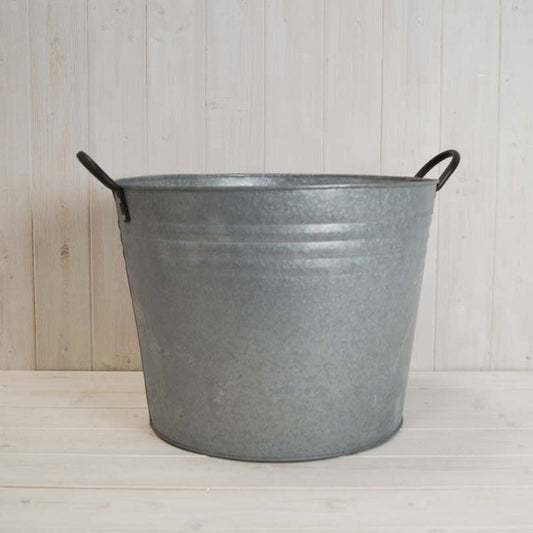 420533-GRN (SR) Green Pot with Handles TD53cm H38/46cm BD28cm