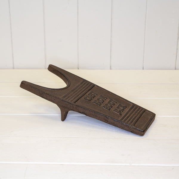 Cast Iron Boot Jack Antique Rust 26.5cm x 12cm x 5.2cm