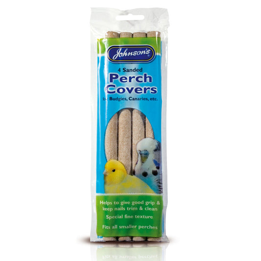 JVP Sanded Perch Covers for Budgies & Canaries 4 Covers