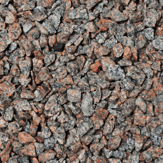 Pink Granite Gravel Chippings Bulk Bag