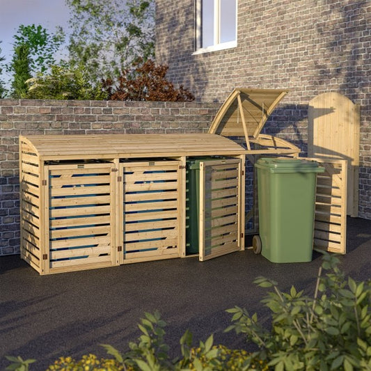 Rowlinson Quadruple Bin Store