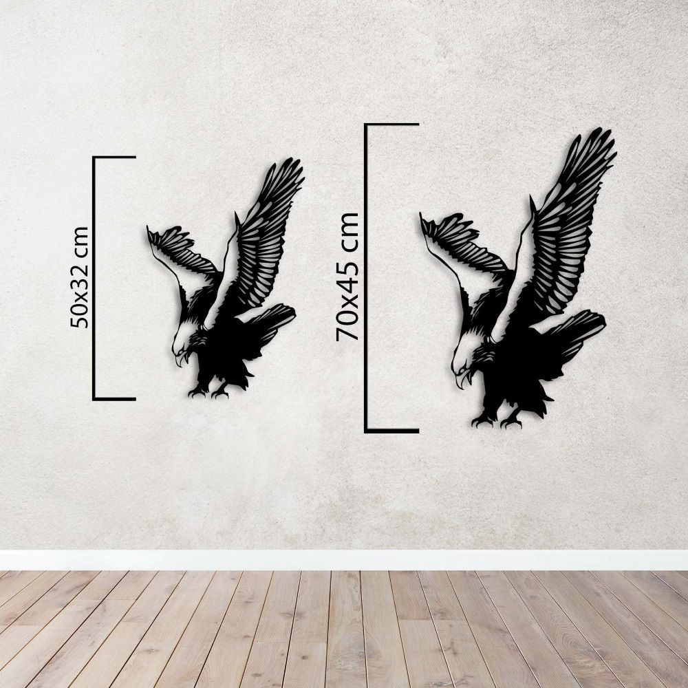 Free Eagle Metal Wall Art – Freedom & Power Animal Decor