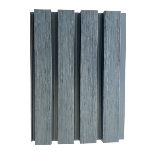 Silver Slatted Cladding Series 1
