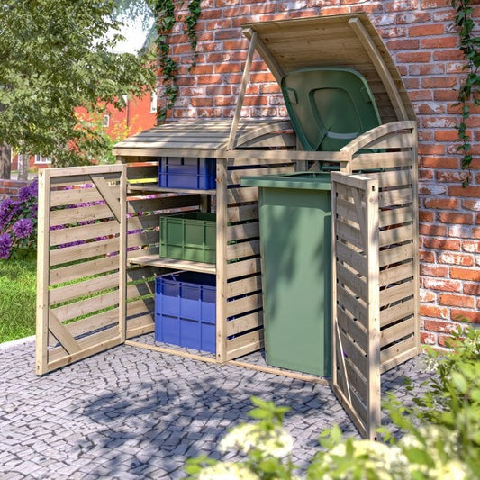 Rowlinson Single Bin Store With Box Store