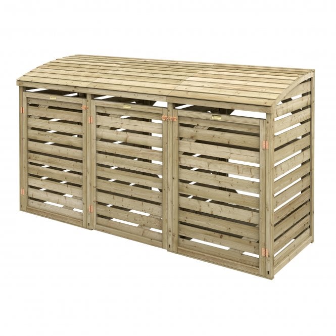 Rowlinson Single Bin Store With Double Box Store