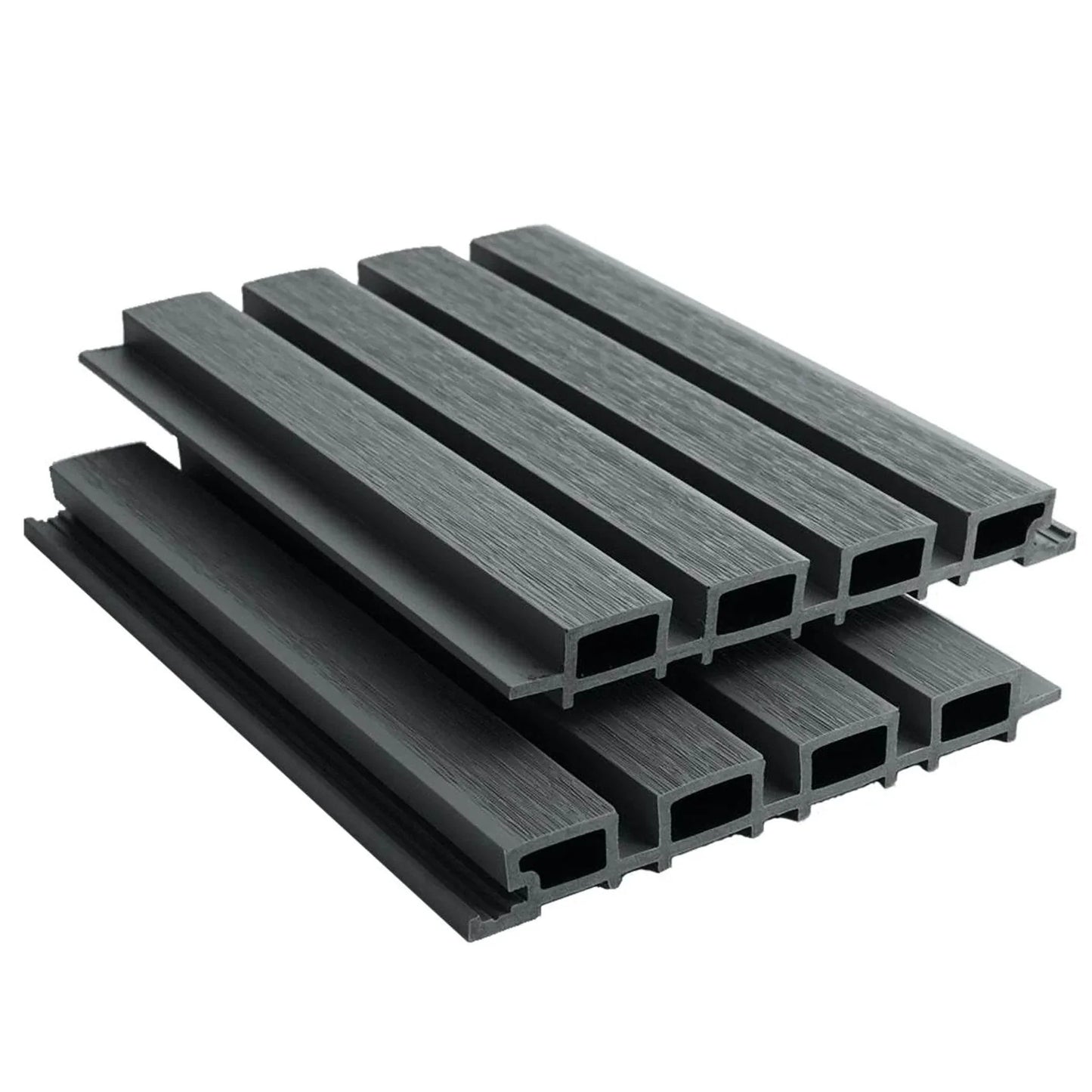 Anthracite Slatted Cladding Series 1
