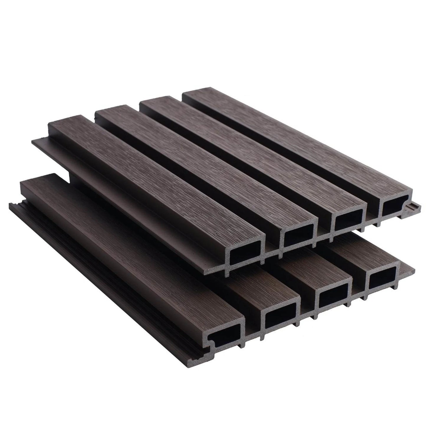 Walnut Slatted Cladding Series 1