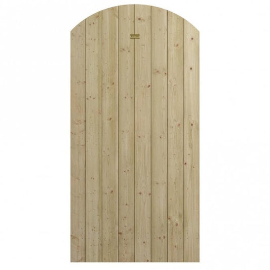 Rowlinson Tongue & Groove Arch Top Wooden Gate