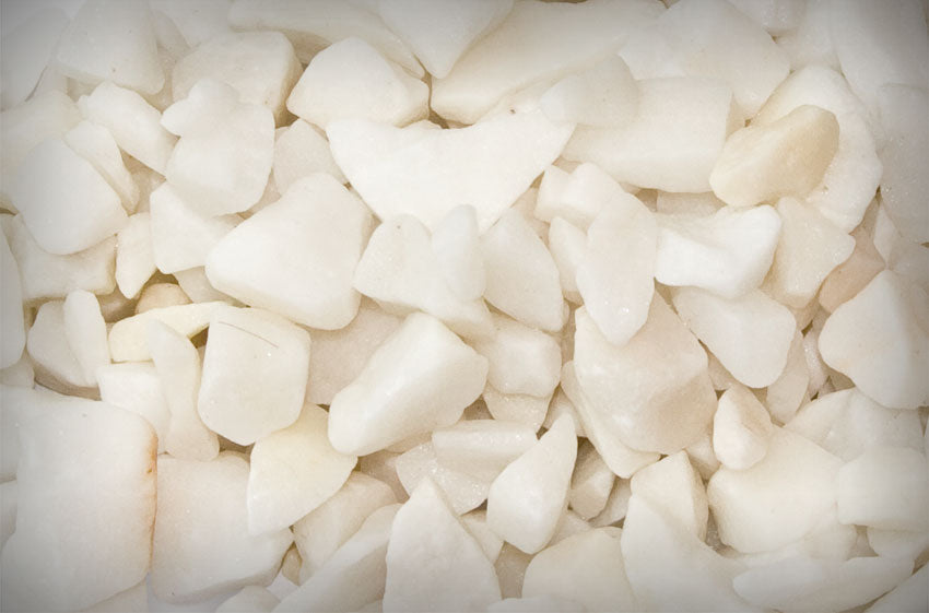 Bulk Bag 8-11mm White Marble