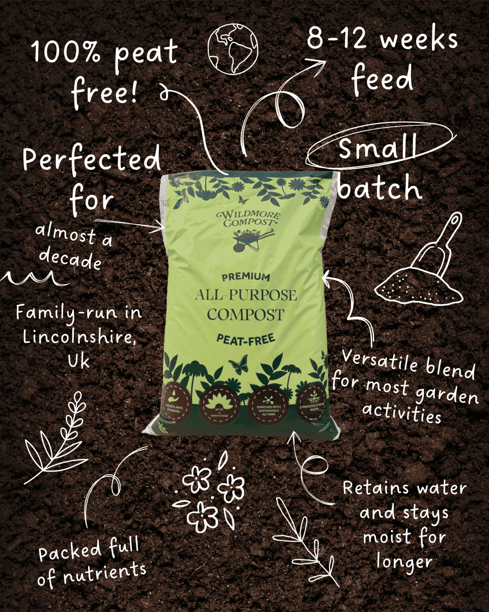 Wildmore Compost All Purpose 1000 Litre Bulk Bag