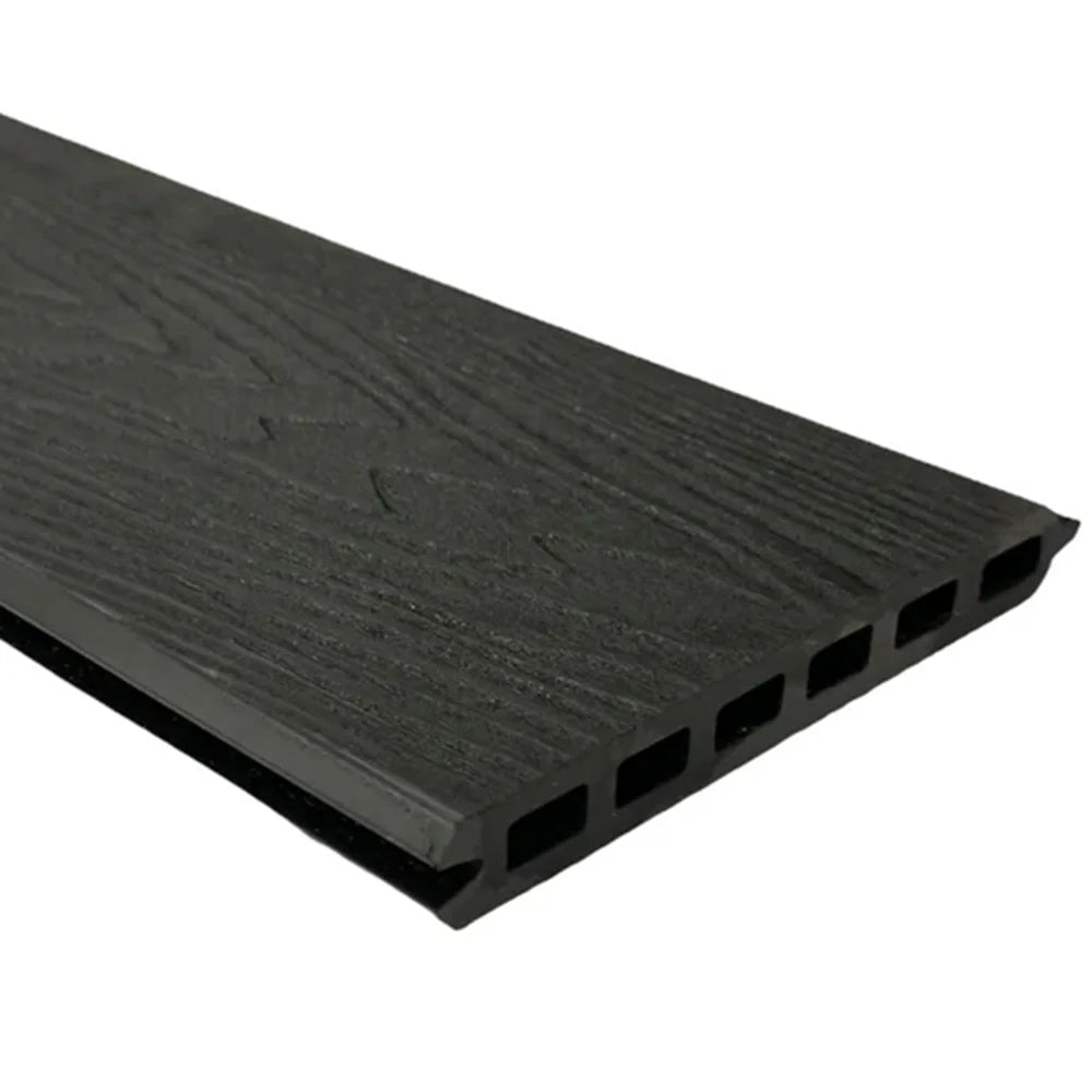 Black Woodgrain Fencing 6ft Kit