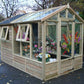 The Combi Greenhouse and storage shed 