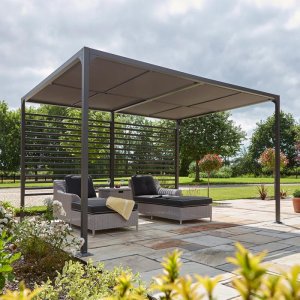 Florence Garden Shade  Canopy 4x3 (Grey)